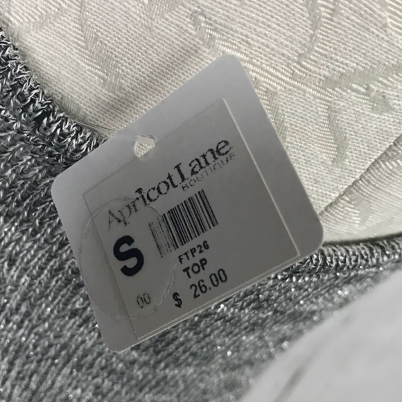 Boutique The Classic Owl Sparkly Embroidered Grey Tank Top Women Sz S Nwt - Picture 6 of 6